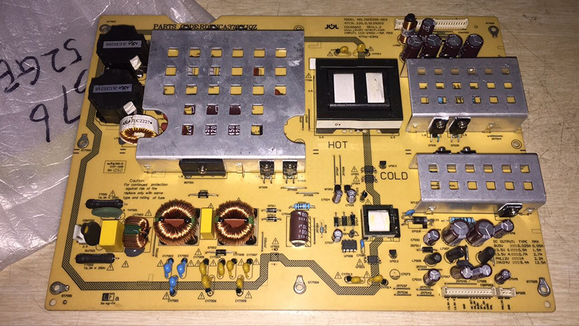 Sharp JSK5255-003 RDENCA376WJQZ JSK5255-003 Power board for LCD